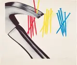 James Rosenquist, Pulling Out (G. 47), 1972, Lithograph in colors, on Arches paper, the full sheet