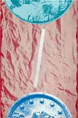 Banner #2 by James Rosenquist, 1972, Monumental screenprint in colors with plastic appliqué, on cotton banner, sold Feb 2024