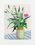 David Hockney, Untitled No. 516, from A Bigger Book: Art Edition D, 2010/2016, iPad drawing in colors, printed on archival paper, with full margins