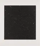 Vija Celmins, Untitled (Dark Sky 1), 2016, Mezzotint, on Hanhnemühle Copperplate bright white paper, with full margins