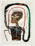 Jean-Michel Basquiat, Flexible, 1984/2016, Screenprint in colors, on heavy wove paper, with full margins