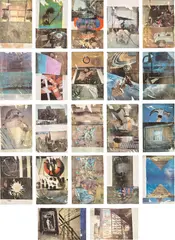 Tribute 21 by Robert Rauschenberg, 1994, The complete set of 22 lithographs in colors, on Arches Infinity paper, the full sheets, all contained in the original w, sold Apr 2024