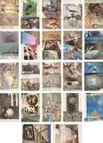 Robert Rauschenberg, Tribute 21, 1994, The complete set of 22 lithographs in colors, on Arches Infinity paper, the full sheets, all contained in the original white cloth-covered clamshell portfolio box