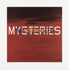 Mysteries by Ed Ruscha, 2021, Lithograph in colors, on Entrada paper, with full margins, sold Apr 2024