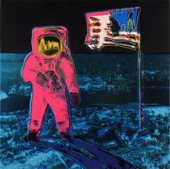 Andy Warhol, Moonwalk (F. & S. 405), 1987, Screenprint in colors, on Lenox Museum Board, the full sheet