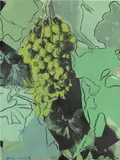Andy Warhol, Grapes D.D. (Diamond Dust): one plate (see F. & S. 191A), 1979, Screenprint in colors with diamond dust, on Strathmore Bristol paper, the full sheet