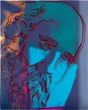 Martin Buber, from Ten Portraits of Jews of the Twentieth Century (F. & S. 228) by Andy Warhol, 1980, Screenprint in colors, on Lenox Museum Board, the full sheet, sold Apr 2024