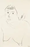 Henri Matisse, Les Yeux noir (Black Eyes) (D. 411)