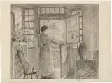 Childe Hassam, The Dutch Door (C. 49)