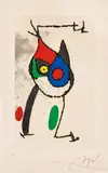 Joan Miró, Les Magies (The Magics) (D. 563, C. bks 162), 1972, Etching and aquatint, on Arches paper, with full margins