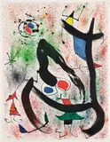 Joan Miró, Les Voyants (The Seers): plate IV (M. 664)