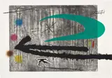 Joan Miró, Vers la gauche (Towards the Left) (D. 461), 1968, Etching, aquatint and carborundum in colors, on Mandeure paper, the full sheet