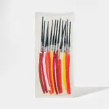 Arman, Color Strokes, 1991, Accumulation of paint brushes and acrylic paint in polyester, framed in Plexiglas, lacking the original Plexiglas base