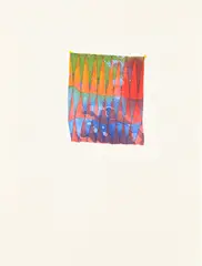 Peter Schuyff, Untitled, 1992, Unique watercolor drawing, on wove paper