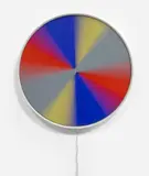 Sebastian Hempel, RGB (Rot-Gelb-Blau) (RYB (red-yellow-blue)), 2004, Acrylic and Plexiglas kinetic wall object