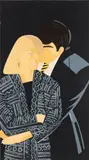 Alex Katz, Vicki Hudspith and Wally Turbeville, from Pas de Deux (S. 284), 1993-94, Screenprint in colors, on Arches Cover paper, the full sheet