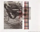 Robert Rauschenberg, Hoss, 1984, Lithograph and photogravure in colors, on J. Whatman 1950 paper, with full margins