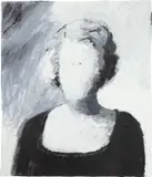 Housewife by Tomoo Gokita, 2020, Stenciled paper pulp painting in colors, on handmade paper, the full sheet, offered Apr 2024