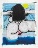 Carroll Dunham, Bather