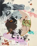 Julian Schnabel, Olatz Lopez, 1992, Screenprint in colors on wove paper