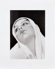 Untitled (Madonna) by Cindy Sherman, 1975/97, Gelatin silver print, on photo paper, with full margins,, sold Apr 2024