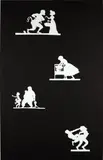 Kara Walker, Excerpt, 2014, Lithograph, on Somerset paper, the full sheet