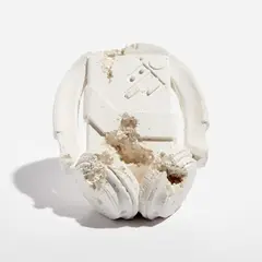 Future Relic 07 (Cassette Player) by Daniel Arsham, 2017, Cast multiple in plaster and crushed glass, contained in the original foam-lined presentation box, offered Apr 2024