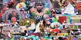 Lauren Halsey, thang, 2020, Giclée print in colors, on Epson Hot Press Bright paper, the full sheet
