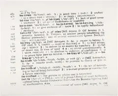 Robert Gober, Untitled (G. 1818), 2000, Lithograph, on Arches Cover paper, with full margins