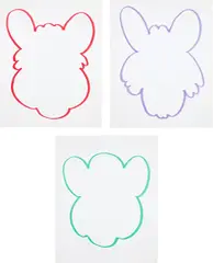 Jeff Koons, FUN, from Sequences, 1998, The complete set of three grano-lithographs in colors, on light Biber GS coated board, with full margins