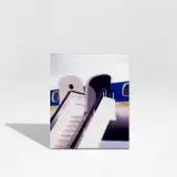 Thomas Demand, Gangway (P. 62), 2001, Diasec mounted Lambda print on black acrylic glass