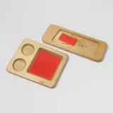 A-Z Sorting Trays: two trays by Andrea Zittel, 2001, Two Finland birch trays with enamel, offered Apr 2024