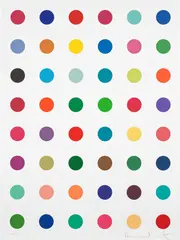 Untitled, from Re-Object/Mythos by Damien Hirst, 2007, Etching in colors, on Hahnemühle Rag paper, with full margins, sold Apr 2024