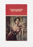 The Connor Brothers, I Can Resist Everything Except Temptation, 2016, Giclée print in colors with screenprint varnish, on wove paper, with full margins