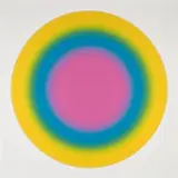 Ugo Rondinone, Sun 5, from Sun Portfolio, 2019, Monumental screenprint in colors, on Rising Museum Board, with full margins