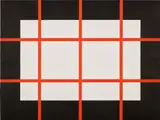 Donald Judd, Untitled (S. 297), 1993, Woodcut in colors, on Tumba/Zorn paper, the full sheet