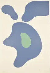 Jean Arp, Constellation (A. 328), 1951, Lithograph in colors, on Rives BFK paper, with full margins