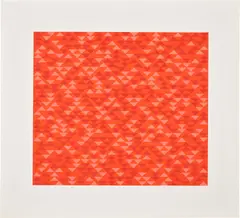 Anni Albers, TR I (G. 211, W. & D. 25), 1970, Lithograph in colors, on special Arjomari paper, with full margins