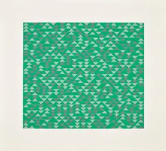 Anni Albers, TR II (G. 212, W. & D. 26), 1970, Lithograph in colors, on special Arjomari paper, with full margins