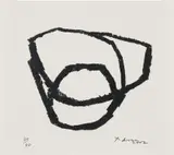 Richard Serra, Venice Notebook 2001, #2 (G. 1910, B.-W. 146), 2002, Etching, on Fabriano Tiepolo paper, with full margins