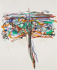 Joan Mitchell, Tree I, 1992, Lithograph in Colors