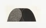 Martin Puryear, Lean To, 2012, Etching and aquatint, on Chine collé to Somerset paper, with full margins
