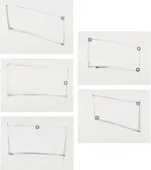 Dan Flavin, for one walled circular fluorescent light (to Heiner Friedrich) (S. 1974.06), 1974, The complete set of five lithographs, on Rives BFK paper, with full margins, with justification page