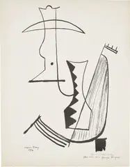 Still Life [Interior] (A. 10) by Man Ray, 1916/1969, Lithograph, on wove paper, with full margins, sold Jun 2024