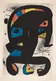 El Rei Garrell (King Garrell) (M. 1193) by Joan Miró, 1979, Lithograph in colors, on Arches paper, with full margins, sold Jun 2024