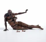 Le Cabinet anthropomorphique (The Anthropomorphic Cabinet) (D. 683) by Salvador Dalí, 1973/82, Bronze sculpture with brown patina, and two bronze keys, sold Jun 2024