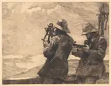 Winslow Homer, Eight Bells (G. 96), 1887/1941, Etching, on imitation Japanese paper, with full margins