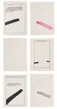 Thinking of You by Raymond Pettibon, 1998, Drawing in watercolors, bound (as issued), sold Jun 2024