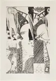 Jasper Johns, The Seasons (U.L.A.E. 247), 1989, Etching and aquatint, on Mulberry paper laid down to Arches en tout cas paper, with full margins