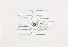 Robert Gober, Untitled (G. 1816), 2000, Lithograph, on Fabriano Tiepolo paper, with full margins
